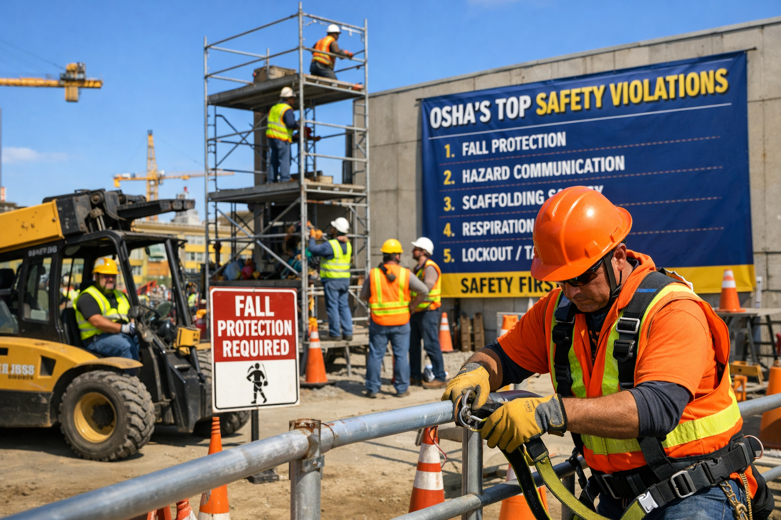 OSHA’s Top 10 Most Cited Violations of 2025