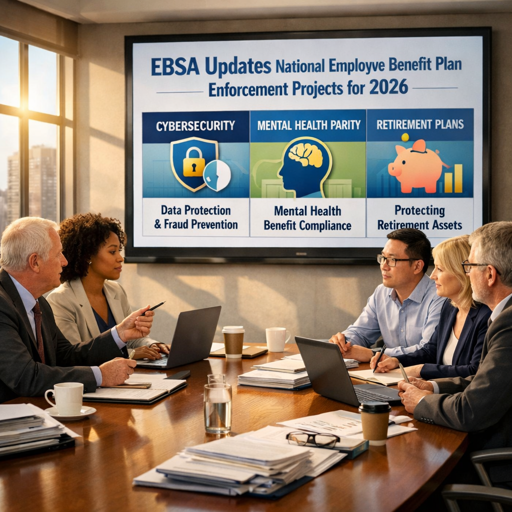 EBSA Updates National Employee Benefit Plan Enforcement Projects for 2026